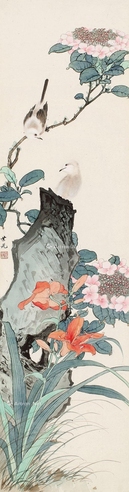 田世光     花鸟