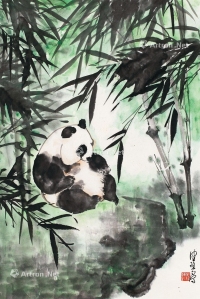 陈佩秋     熊猫