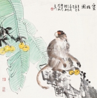 刘大为     1991年作 灵猴图