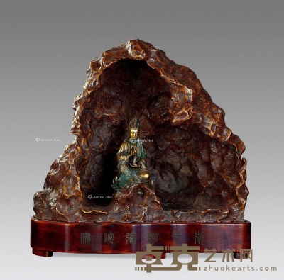 禅意 太湖石佛龛 65×60cm