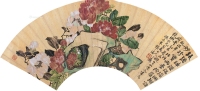 赵之谦     己未（1859）年作 富贵花开
