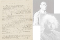 1919年12月1日作 爱因斯坦 致哲学家施里克重要亲笔信