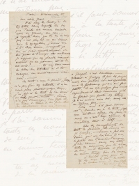 1888年2月19日作 毕沙罗 提及梵高的罕见家书