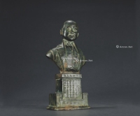 1925年作 1925年上海模范工厂铸孙中山半身纪念铜像