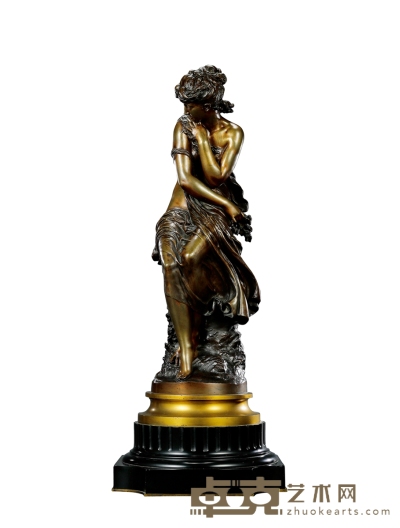 马蒂兰·莫罗 青铜雕塑绝美 高82cm；宽18cm