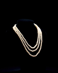 1890年制 珍珠晚宴项链