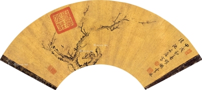 乾隆帝     甲戌（1754）年作 墨梅图