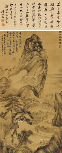 吴历 湖山春晓图