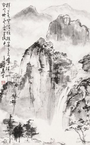 黄磊生 山水