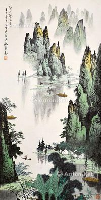 白启哲 山水