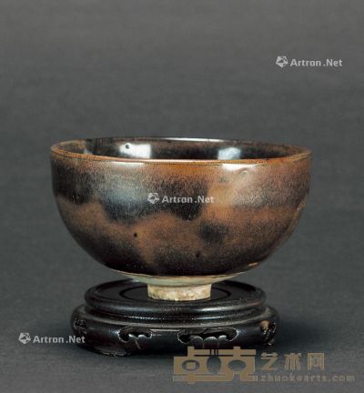 宋 吉州窑黑釉碗 直径10cm；高5.8cm