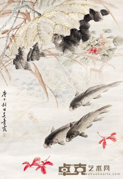 吴青霞 吴青霞作品 60×41.5cm