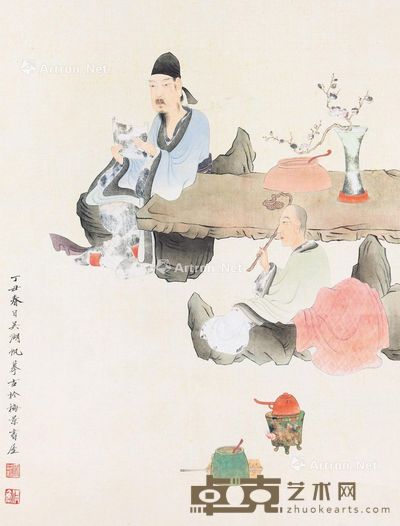 吴湖帆 吴湖帆作品 85×42cm