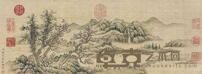 张宗苍 山水 53×19cm