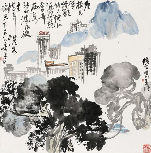 朱修立 香港一景