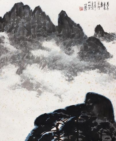 李问汉 山水