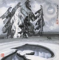 于志学 雪景