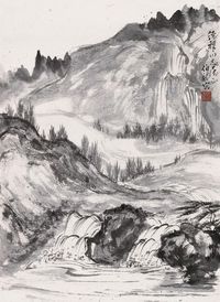 黑伯龙 山水