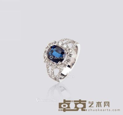 2.9克拉斯里兰卡皇家蓝色蓝宝石戒指 --