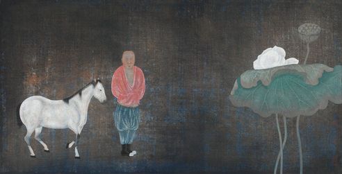 阿海 轻舟柳岸
