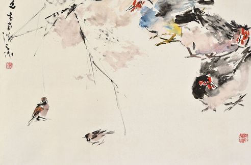 陈文希 鸡 雀