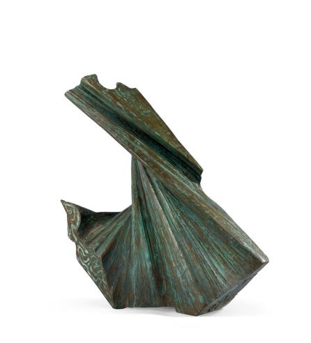 杨英风 1972年作 水袖 铜雕 雕塑