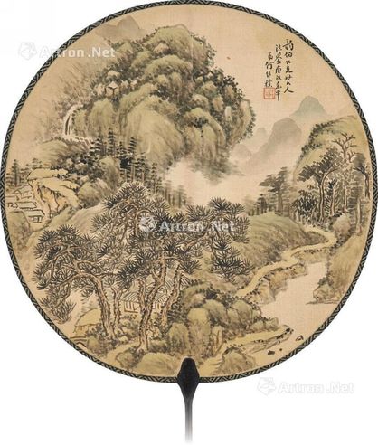 何维朴 山居图