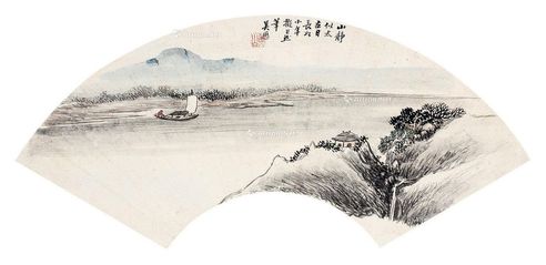 吴历 山水