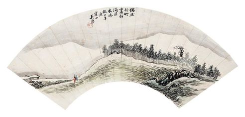 吴历 山水