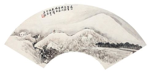 吴历 山水