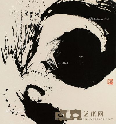 娄正纲 日月 68×64cm