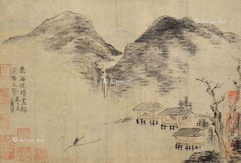 倪瓒 山水