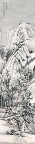 费祖荣 残冬暮雪