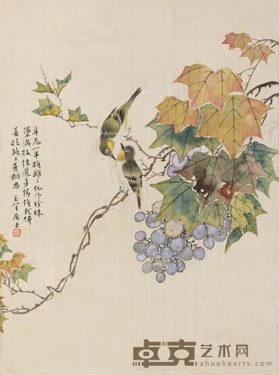 刘玉笙 菩提相思 36×27cm