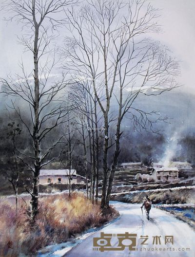 王剑波 走过百里荒 76×55cm
