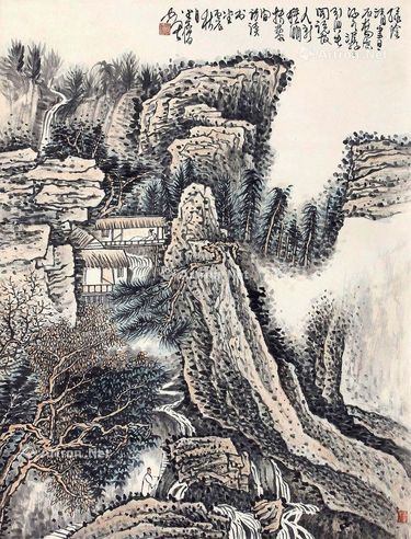 黄秋园 山水