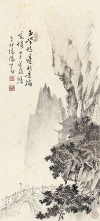 溥儒 山水