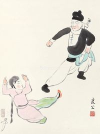 关良 京剧人物