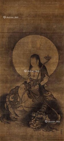 雪舟 文珠大士