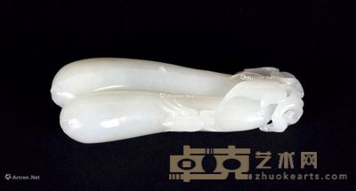 白玉挂件 8.3cm