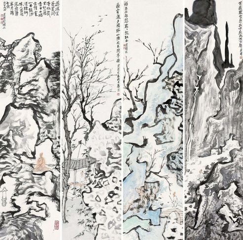 金心明 山水