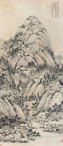 吴历 山水