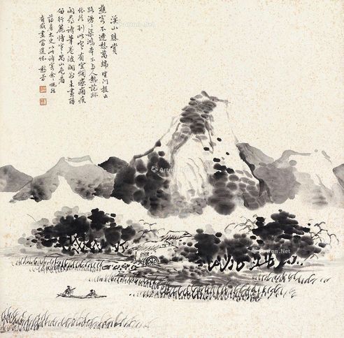 黎简 溪山赏胜