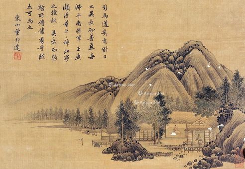 董邦达 溪山独钓