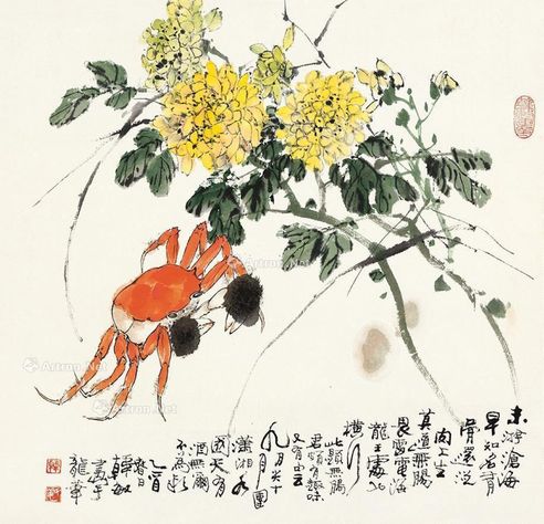 韩敏 菊黄蟹肥