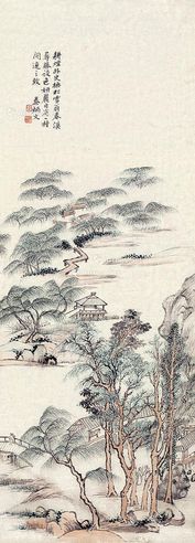 秦炳文 春溪寻胜