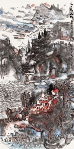 包洪波 山水