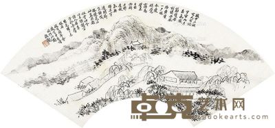 夏敬观 山水 --