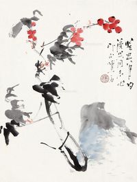 蕉雨 花卉