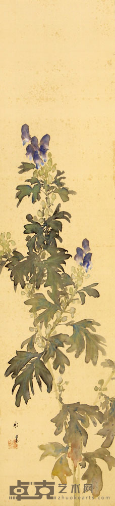 民国花卉 113×27cm